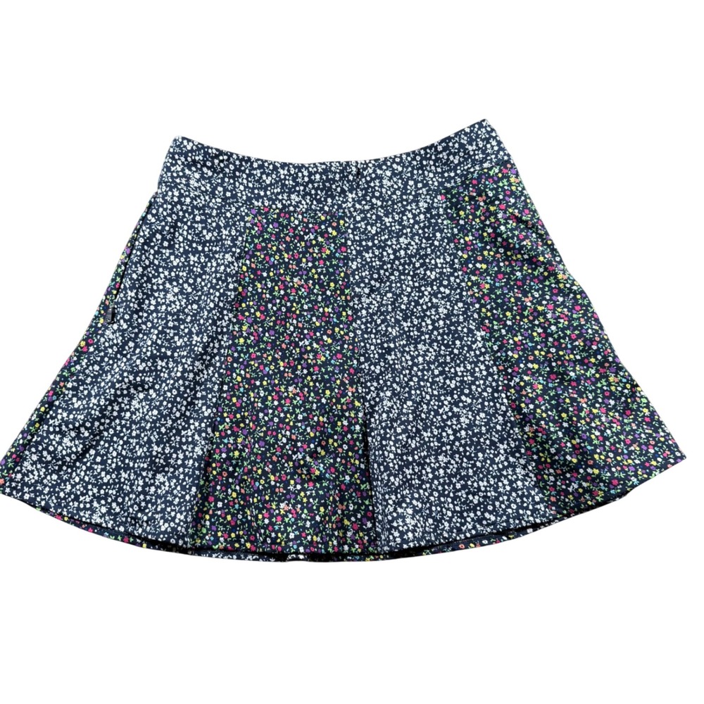 Ralph Lauren RLX Floral Golf Skort womens Medium tennis athletic patchwork navy